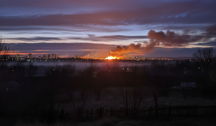 Attack on factories in the Russian Federation