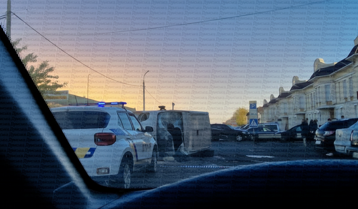 Автобус після бійки в Одесі