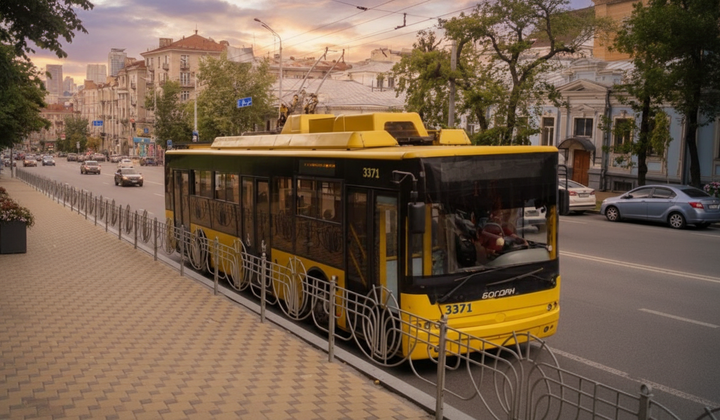 Ukrainian public transport for free