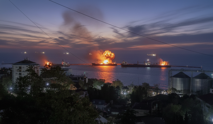 Фото Туапсинского НПЗ и терминала