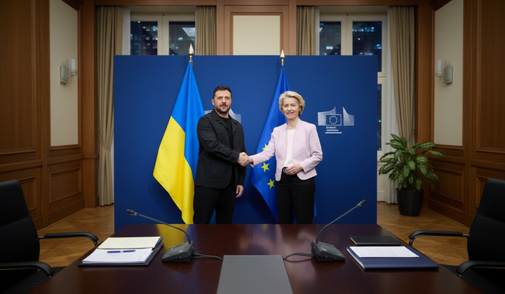 Зеленський зідзвонився з фон дер Ляєн