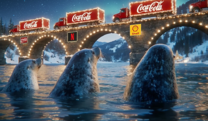 Різдвяна реклама Coca-Cola з використанням ШІ