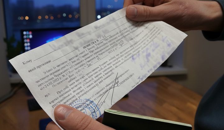 Чоловік відмовився від мобілізації через дії ТЦК