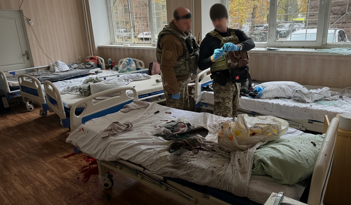 Explosion in a hospital in Zaporizhzhia: injured