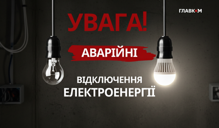 Аварійні відключення електроенергії в Україні