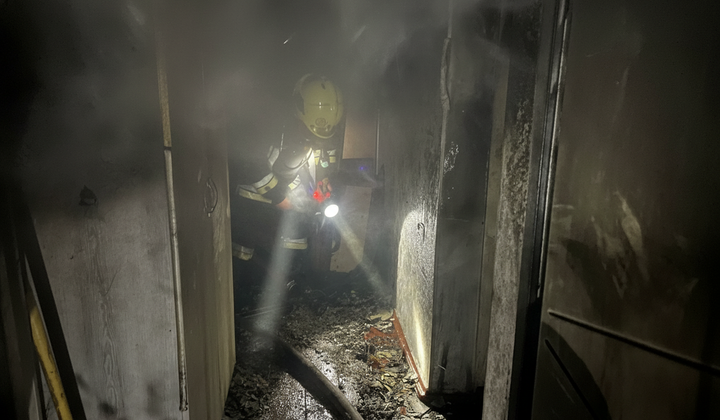 Пожежа в Вінниці через свічку