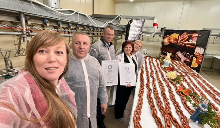 На Черкащині встановлено рекорд України з виготовлення найдовшої м’ясної косички