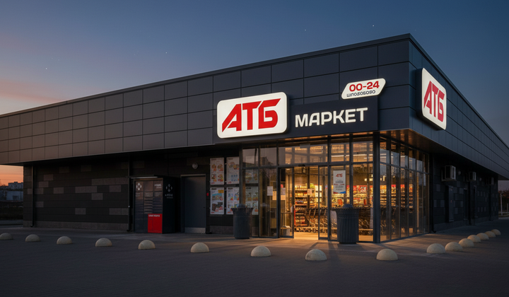 Продукти зі списку АТБ на фоні поштової скриньки