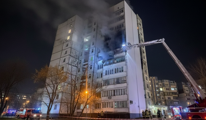 Наслідки атаки у Києві: поранені
