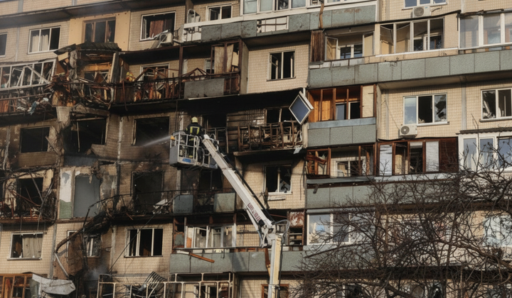 Масований обстріл Києва: кількість жертв