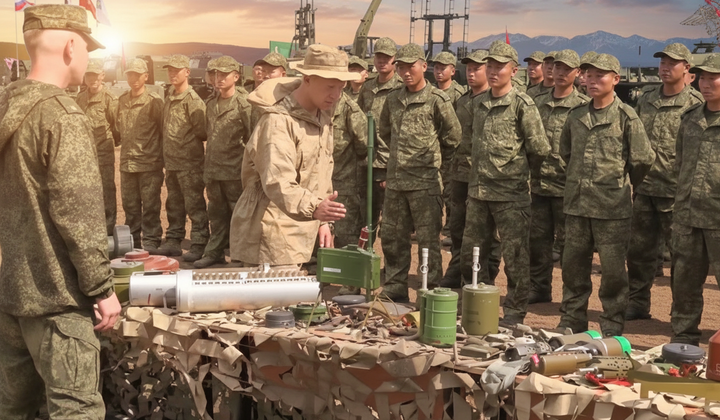 North Korean troops are demining Kursk