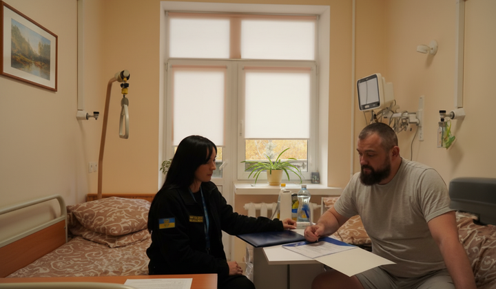 The assistance of a State Migration Service employee to Ukrainians during the war