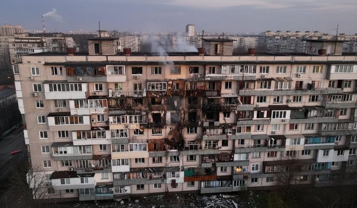 Поиск под завалами в Киеве