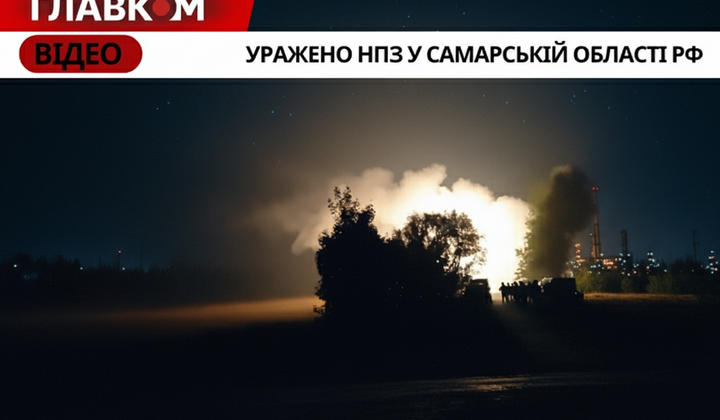 Уничтожение Новокуйбышевского нефтезавода в Самарской области