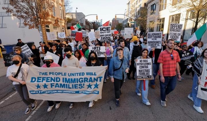 Detention of migrants in the US