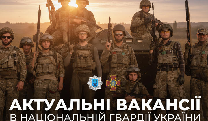 Реклама нацгвардии о наборе на вакансии