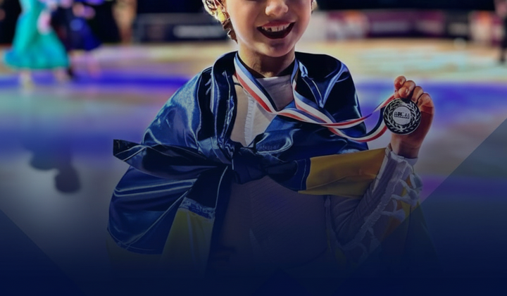 Ольга Черненко на мировом Чемпионате по спортивным бальным танцам