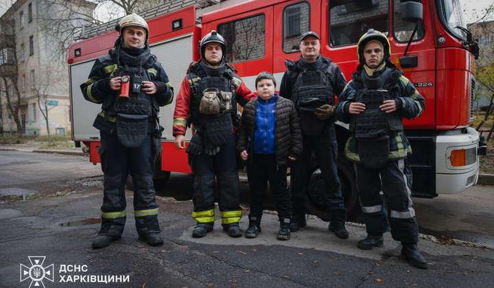 Мальчик спас бабушку во время пожара