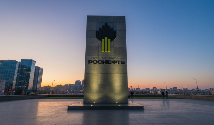 Логотипи Роснефть та Лукойл нафтова криза