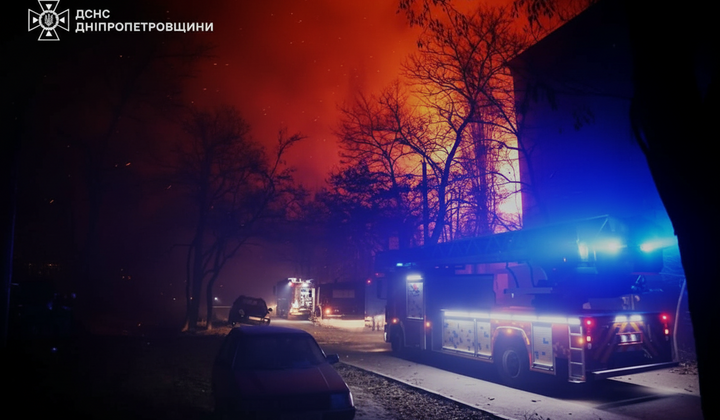 Российские дроны нанесли удар по Днепропетровской области