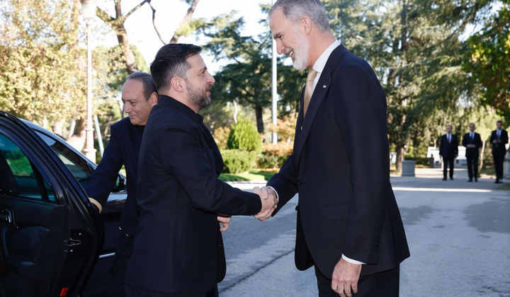 Meeting of Zelensky with the King of Spain