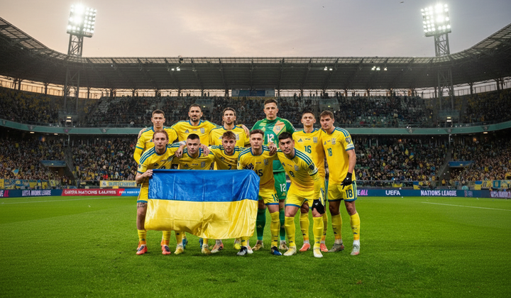 Логотип ФІФА та збірна України