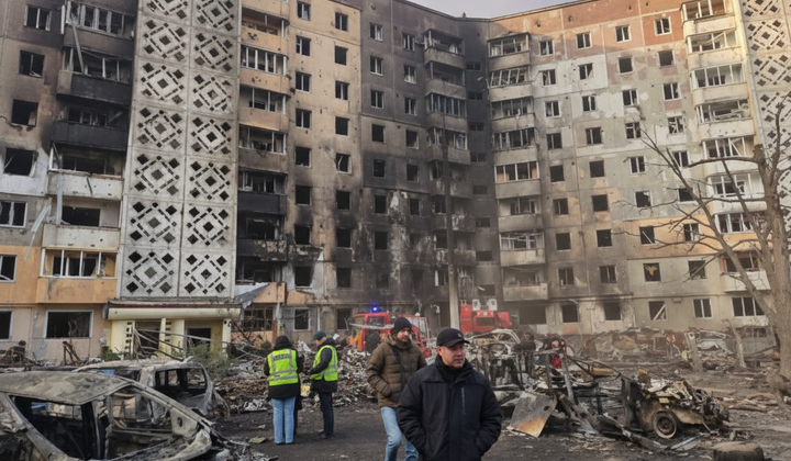 Зображення російської атаки на Тернопільщину