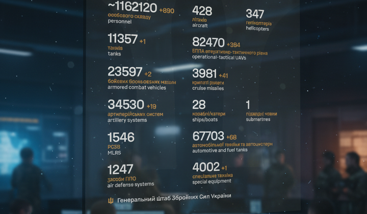 Russian army losses in Ukraine