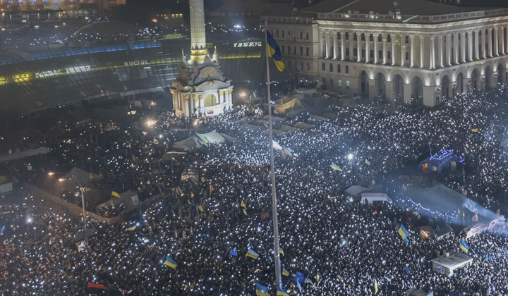 People at the rally for the Day of Dignity and Freedom