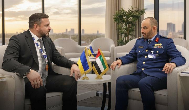 Україна та ОАЕ зміцнюють співпрацю в оборонній сфері