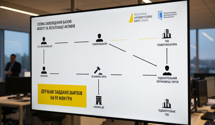 NABU uncovered a corruption scheme in Chornomorshlyakh