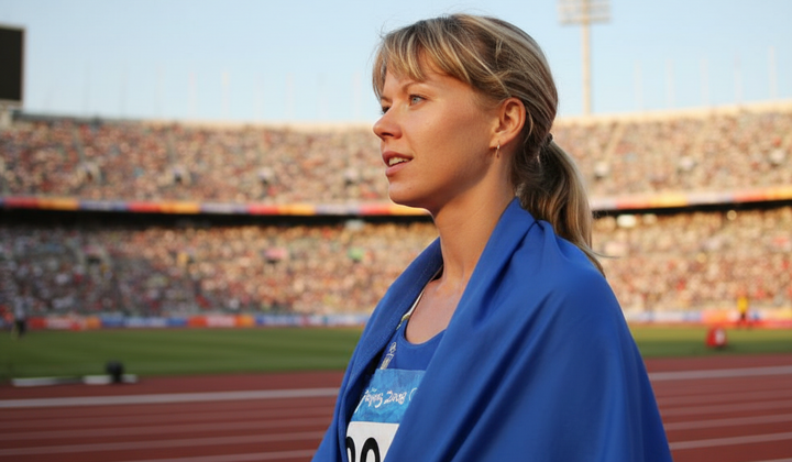 Olympic champion Natalia Tobias celebrates her birthday