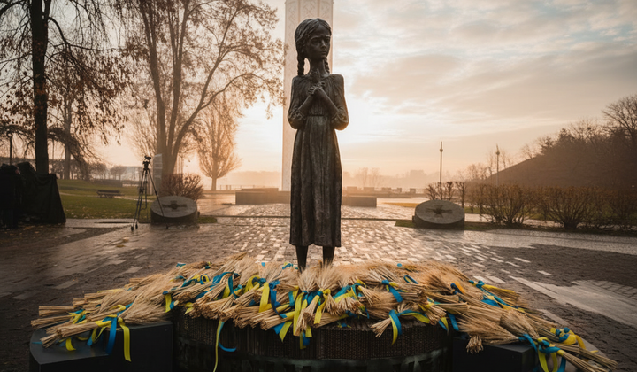 Memory candles in Ukraine