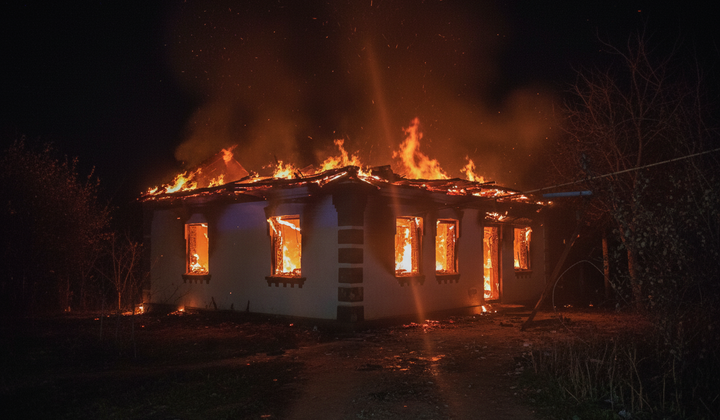 Fire in Cherkasy Region: Four Children Dead