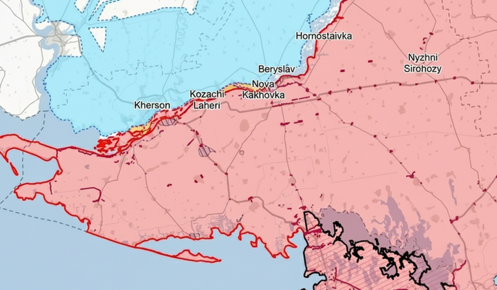 Морські дрони на Херсонському напрямку
