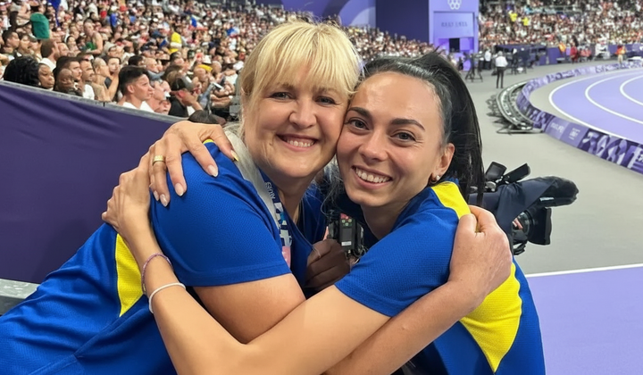 Iryna Pustovoit: coach and champions of Ukraine in athletics