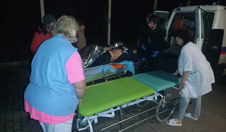 Последствия ракетного удара в Краматорске