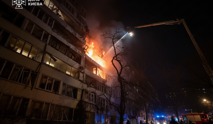 Раненые в результате нападения в Киеве