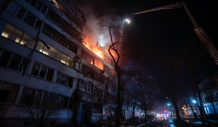 Масована атака та вибухи: головне за ніч