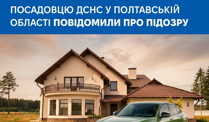 Посадовцю ДСНС у Полтавській області підозра за недостовірне декларування