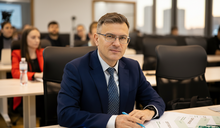 Студенти на врученні призів фіналу NBU University Challenge 2025