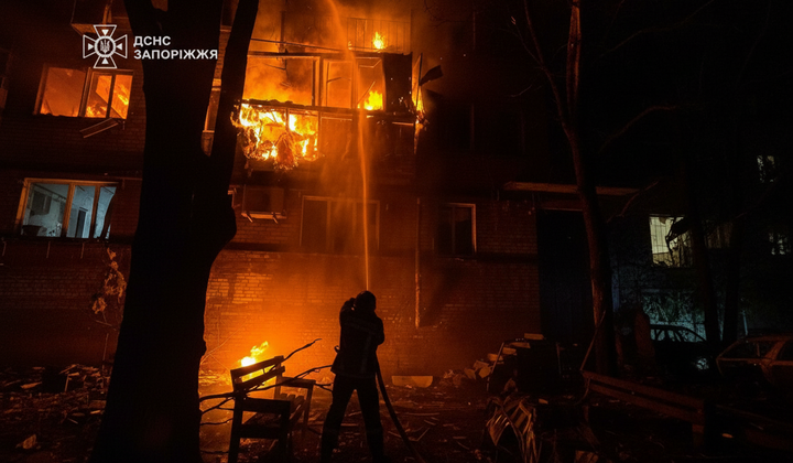 Night attack on Zaporizhzhia: the injured in the hospital