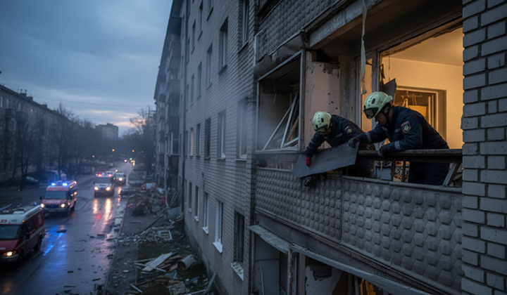 Постраждалі під час обстрілу в Запоріжжі