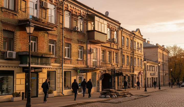 The court considered the premises in Podil