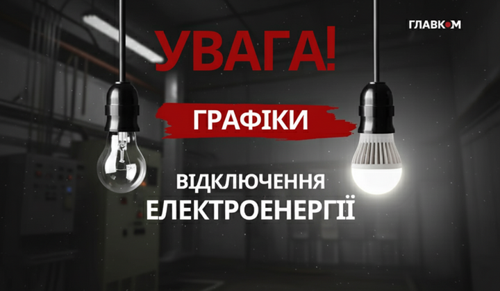 Графічні дані про відключення електропостачання