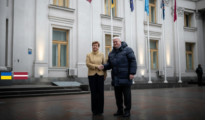 Украина и Латвия объявили о совместном заявлении