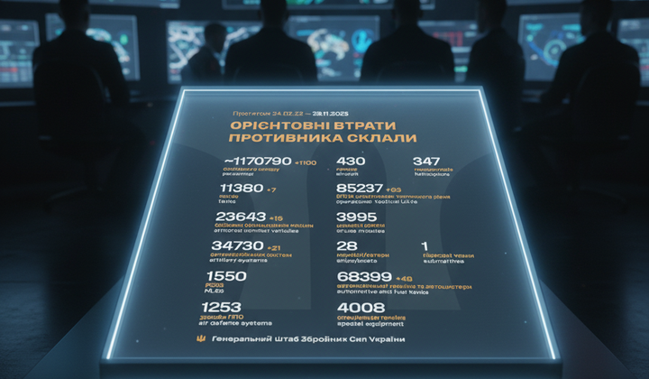 Потери армии РФ превысили 1,17 миллиона человек