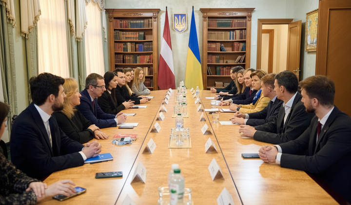 Украина и Латвия обсуждают сотрудничество в ИИ