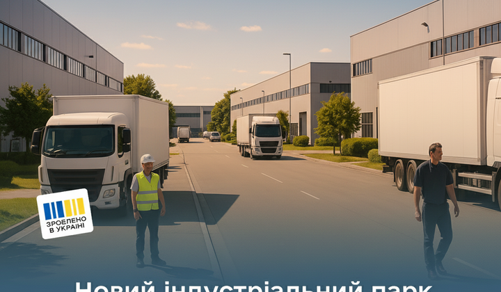 Новый индустриальный парк в Виннице