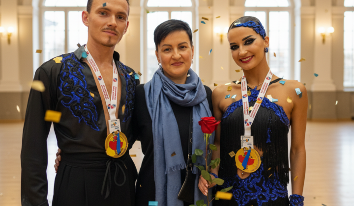 Ukrainian dancers with gold at the Slovak Open Championship 2025